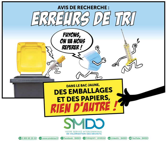 SMDO campagne erreurs de tri