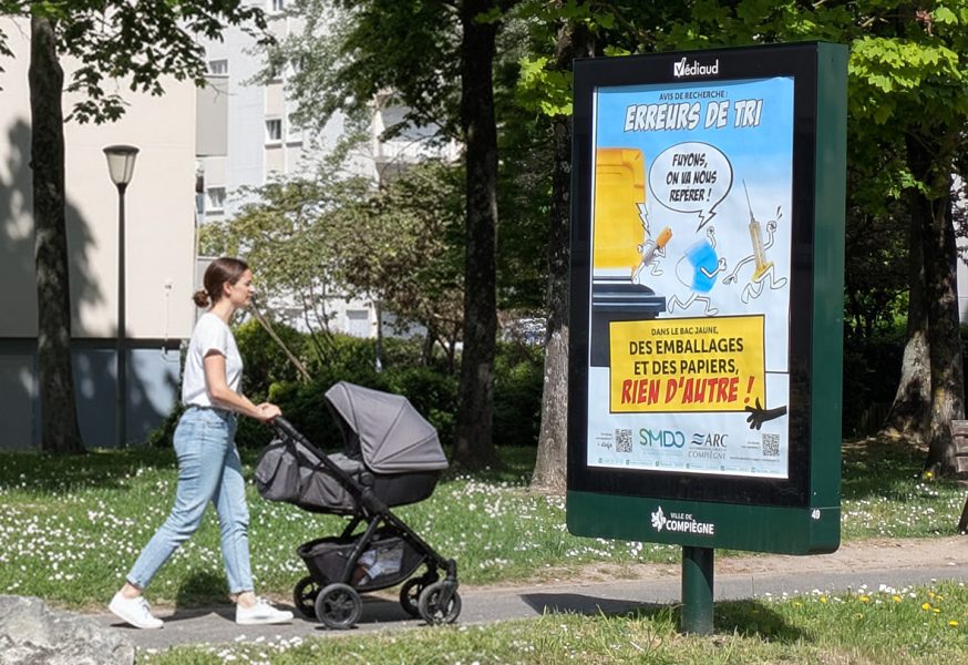 Affiche Erreurs de tri Compiegne